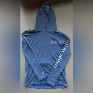 Long-Sleeve Whale Tail
Performance Hoodie, szXS